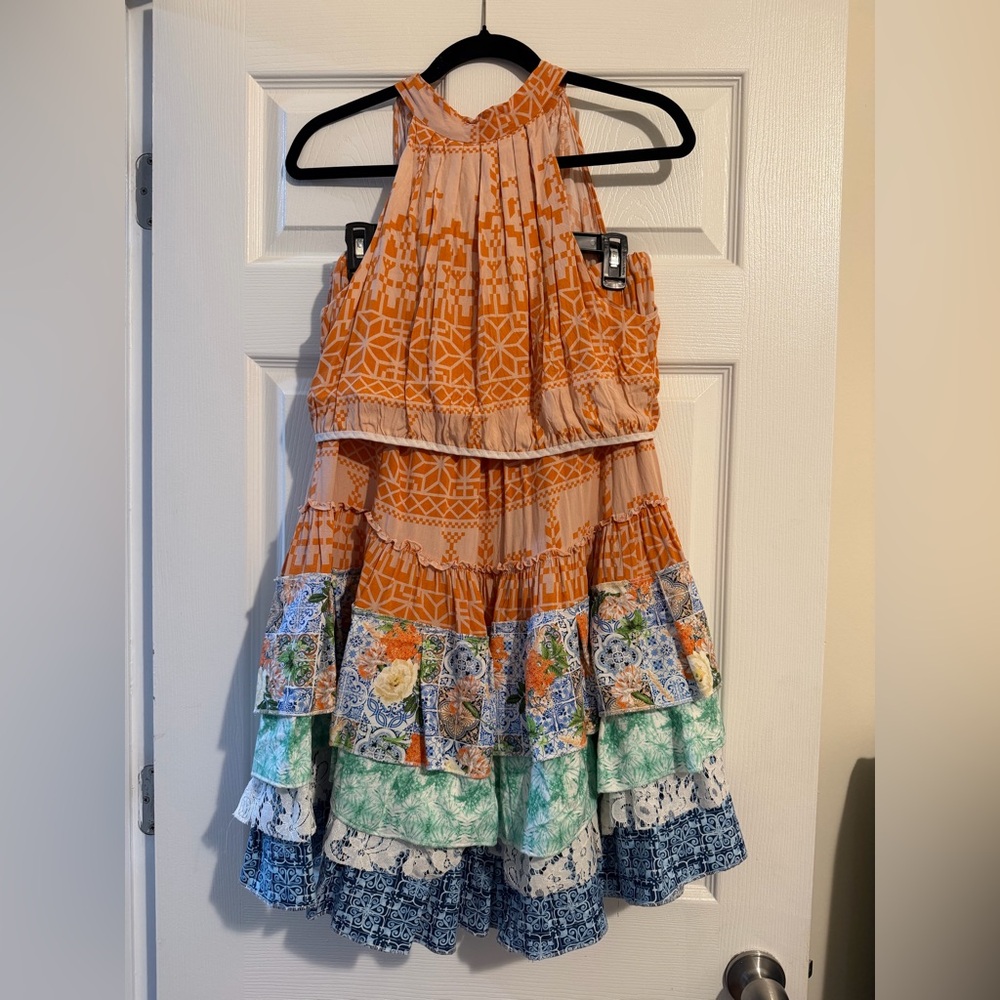 Up cycled skirt set in Excellent condition sz L